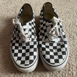 Checkered vans